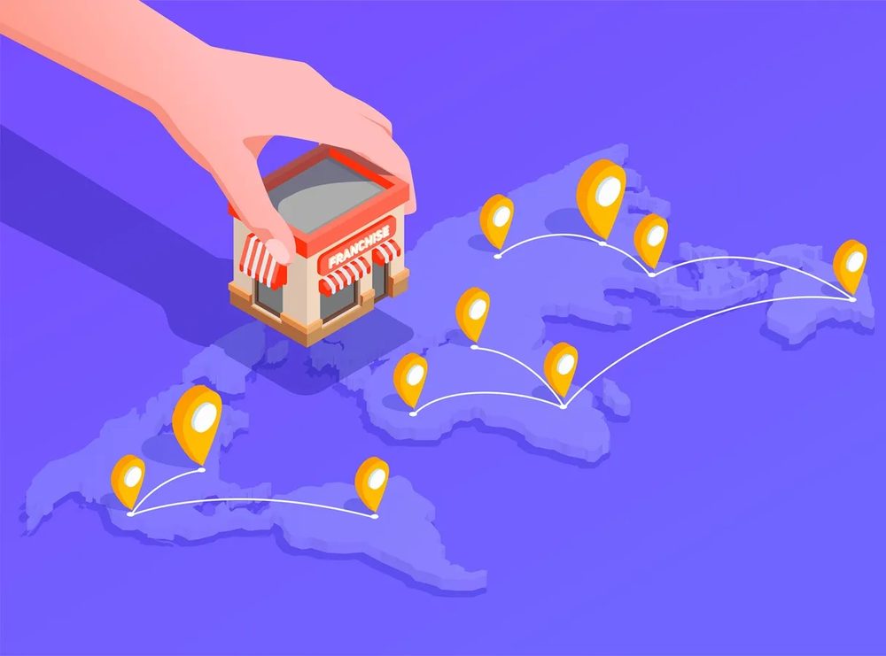 Illustration of a chai cafe opening in a new city